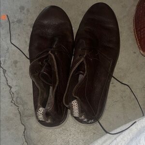 Men's Brown Leather Shoes